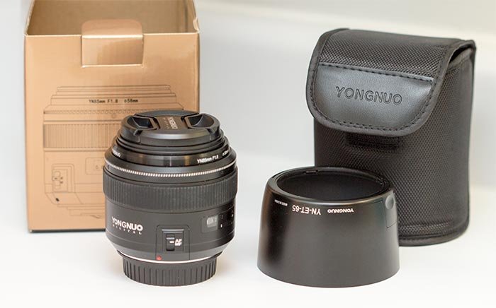 Unboxing YN85mm F/1.8